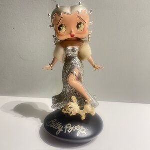 2006 Betty Boop Sterling Silver Bubble Head limited edition Figurine